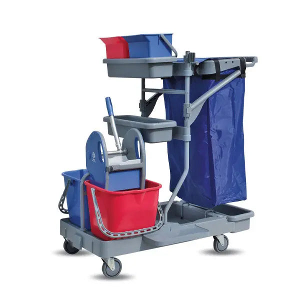 Chariot de ménage multifonctionnel presstar france collectivités