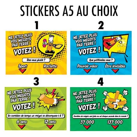Cendrier de sondage mural - France Collectivités