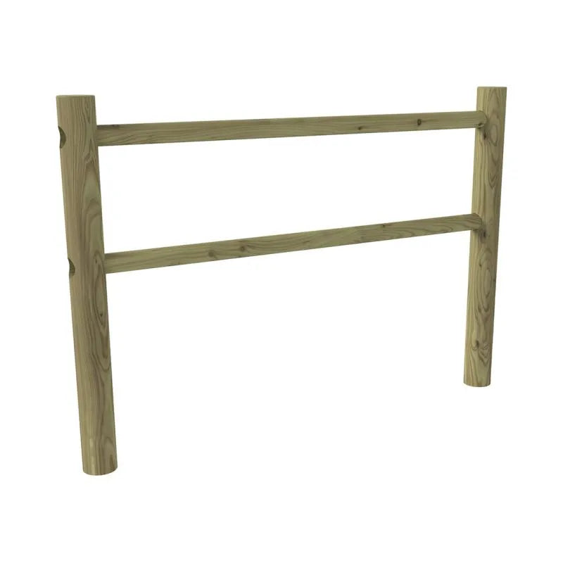 Clôture rondin en bois – Barrière extérieure Procity