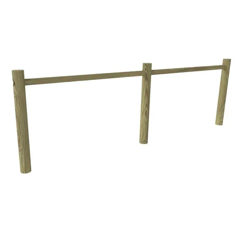 Clôture rondin en bois – Barrière extérieure Procity