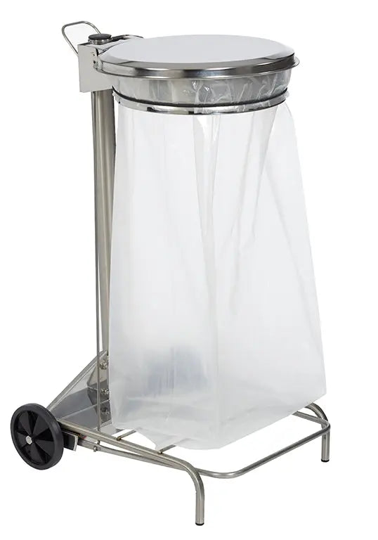 Collecroule 110 Litres support de sac inox france collectivités