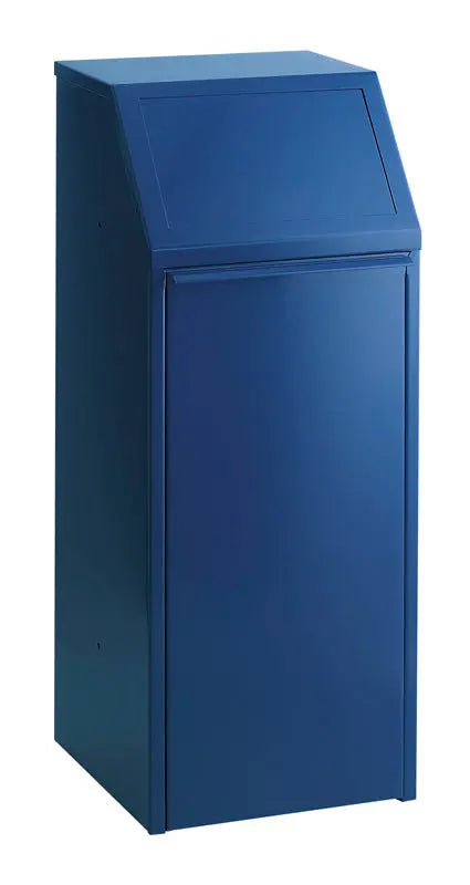 Collecteur de tri sélectif 70 L bleu pour la collecte du papier en bureau – France Collectivités