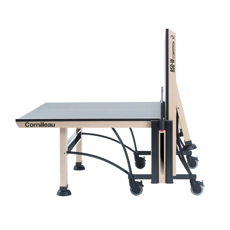Vue de la Cornilleau 850-W ITTF, table d'intérieur optimisée ITTF W