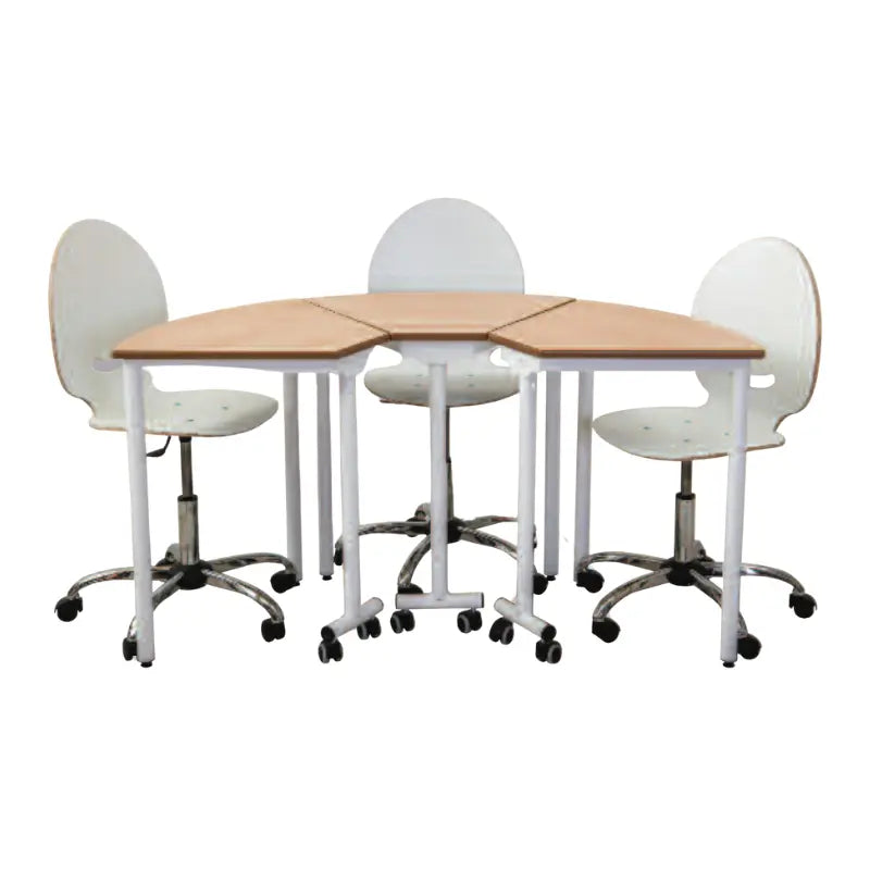 Table Flexi à roulettes pour classe mobile france collectivités