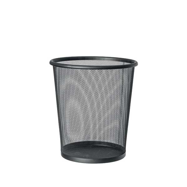 Lot de 20 corbeilles à papier Dot en acier perforé 13 L, Medial International – France Collectivités