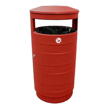 Corbeille acier 80L Australia Relief
