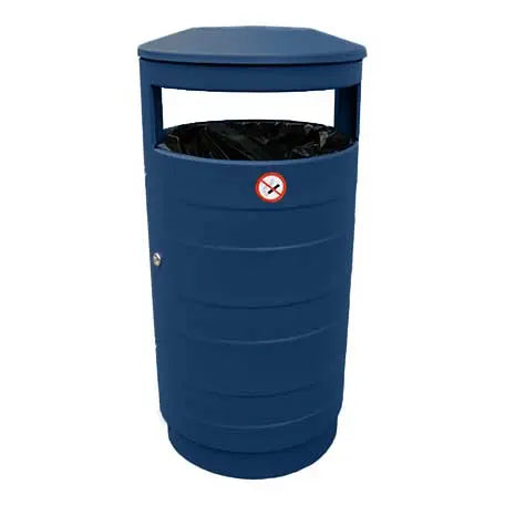 Corbeille acier 80L Australia Relief