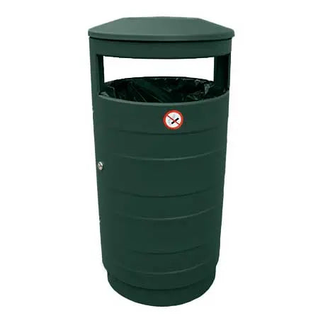 Corbeille acier 80L Australia Relief