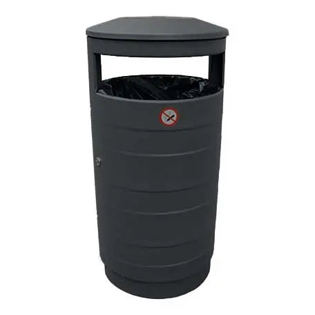 Corbeille acier 80L Australia Relief