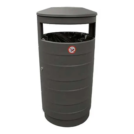 Corbeille acier 80L Australia Relief