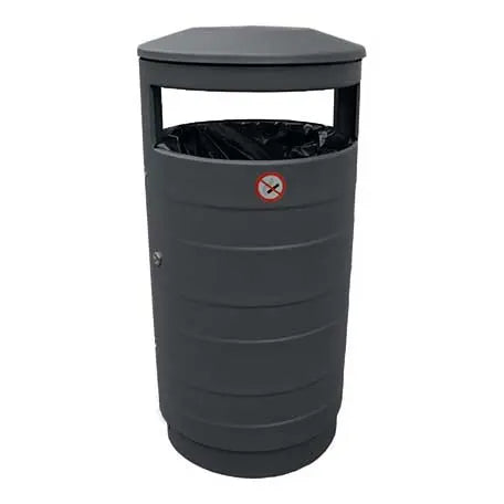 Corbeille acier 80L Australia Relief
