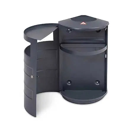 Corbeille acier murale 40L Australia Relief