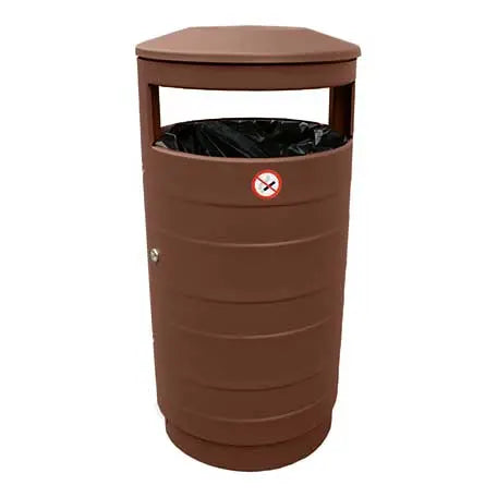 Corbeille acier 80L Australia Relief