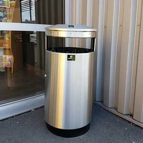 Corbeille inox 80L Australia Slide