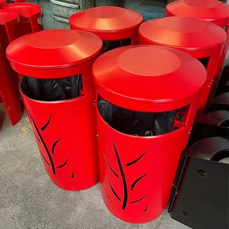 Corbeille acier 80L Australia Wild france collectivités