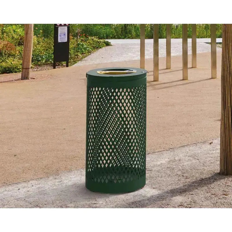 Corbeille de tri sélectif Losange 2 x 60 L