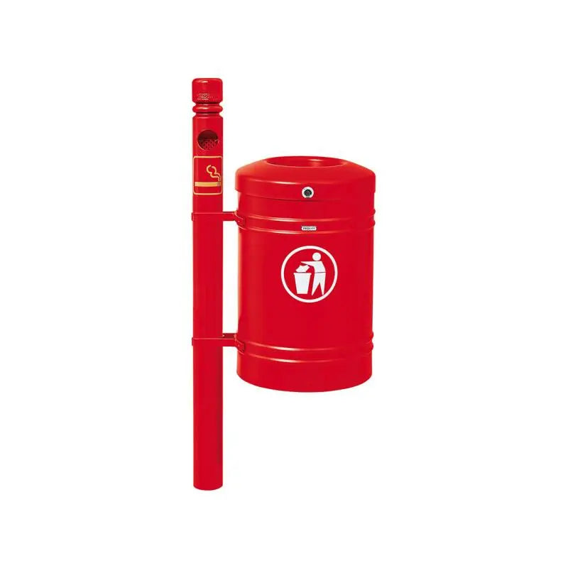 Corbeille Guyenne 40L pied latéral france collectivités