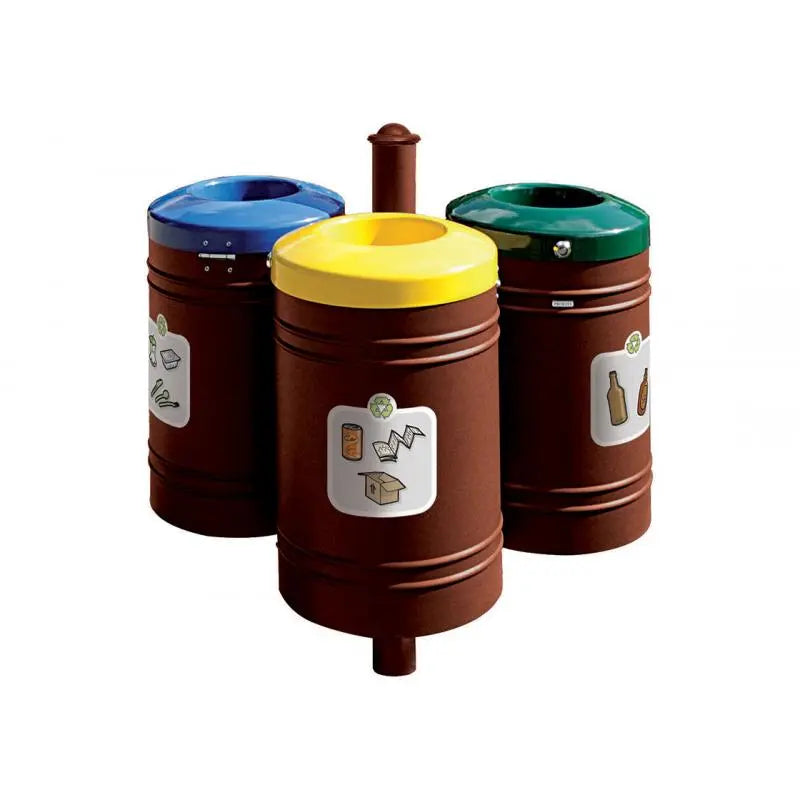 Corbeille Guyenne pour tri sélectif 40 L