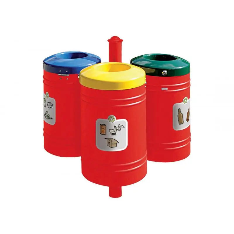 Corbeille Guyenne pour tri sélectif 40 L