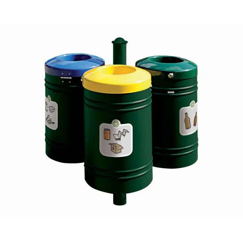 Corbeille Guyenne pour tri sélectif 40 L
