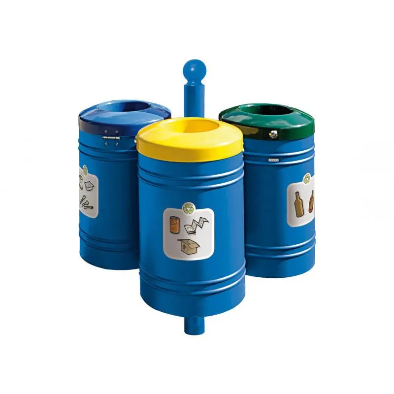 Corbeille Guyenne pour tri sélectif 40 L