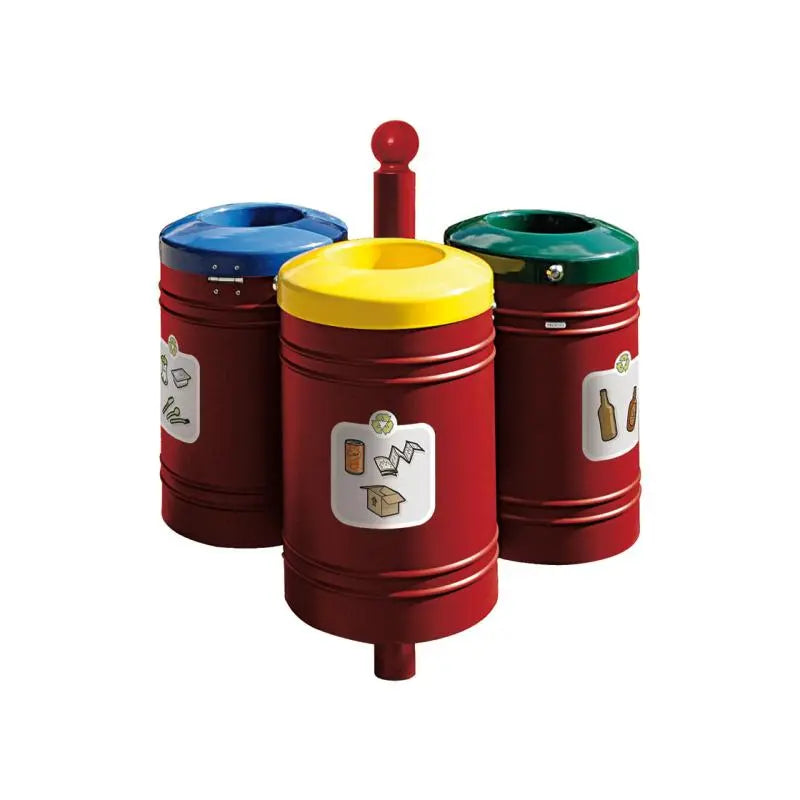 Corbeille Guyenne pour tri sélectif 40 L