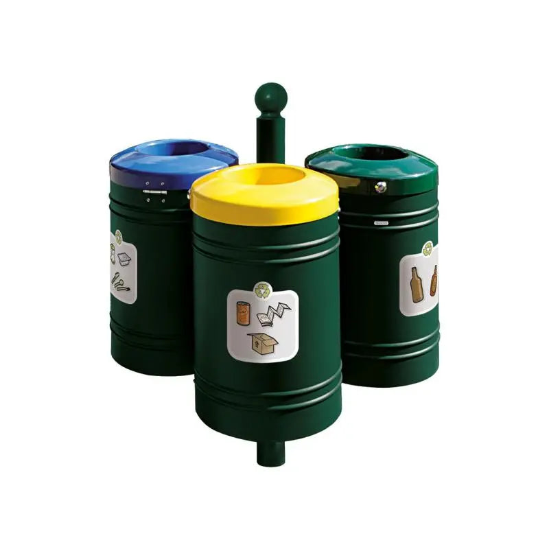 Corbeille Guyenne pour tri sélectif 40 L