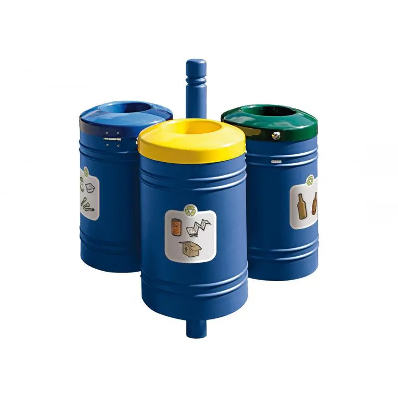 Corbeille Guyenne pour tri sélectif 40 L