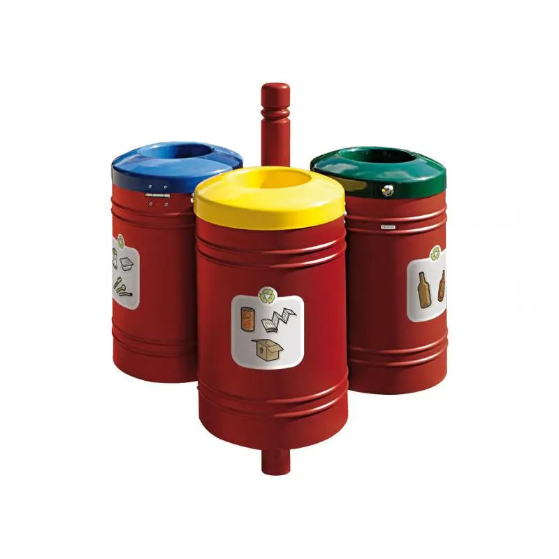 Corbeille Guyenne pour tri sélectif 40 L