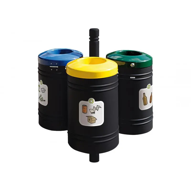 Corbeille Guyenne pour tri sélectif 40 L