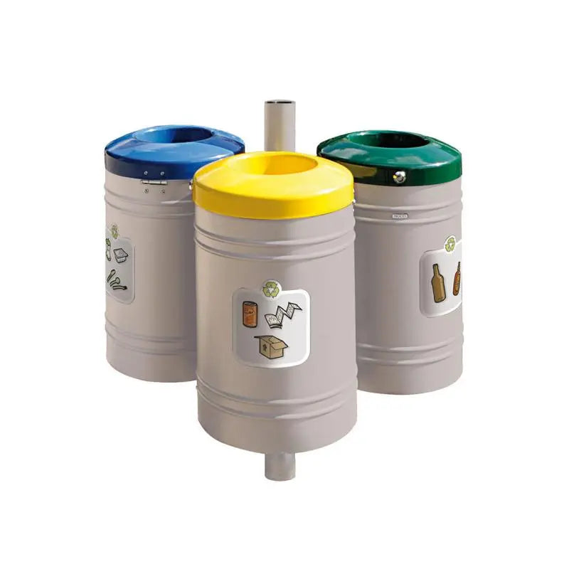 Corbeille Guyenne pour tri sélectif 40 L