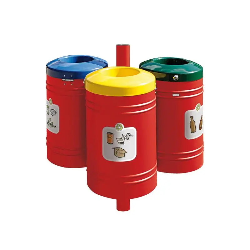 Corbeille Guyenne pour tri sélectif 40 L