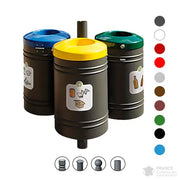 Corbeille Guyenne pour tri sélectif 40 L