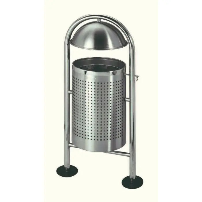 Corbeille inox basculante Lem 30 Litres france collectivités