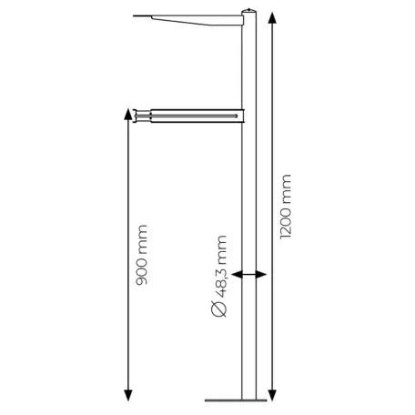 Poubelle en inox 316L - TRIANGLE