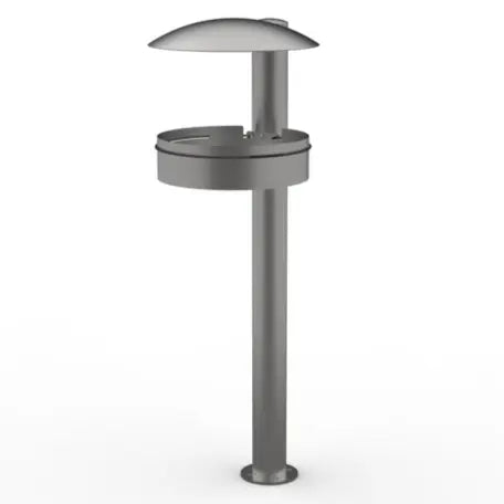 Corbeille Inox sur platine - TOSCANE france collectivités