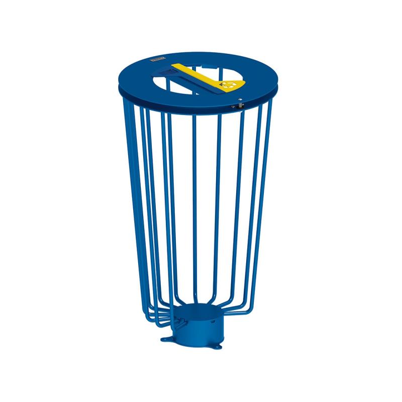Corbeille Lofoten Vigipirate tri sélectif 2 flux