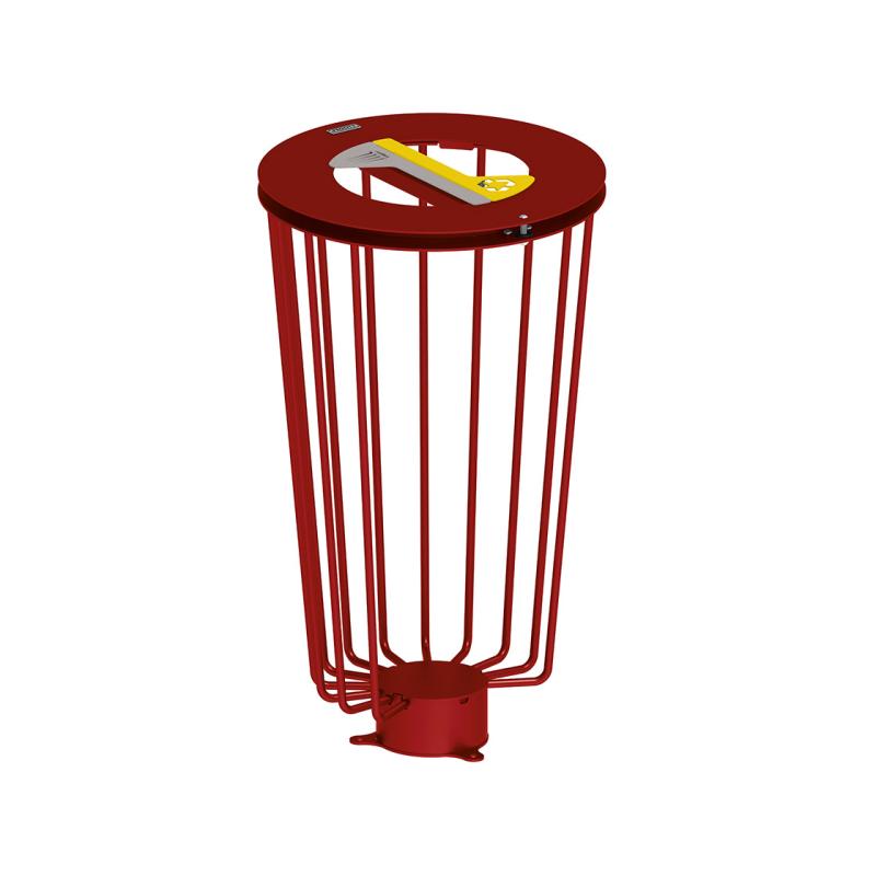 Corbeille Lofoten Vigipirate tri sélectif 2 flux