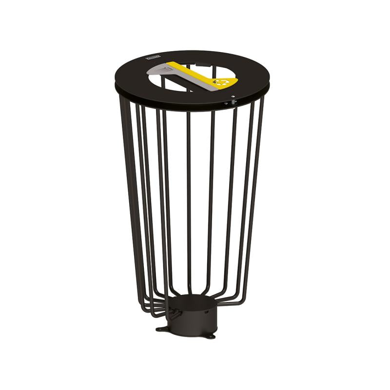 Corbeille Lofoten Vigipirate tri sélectif 2 flux