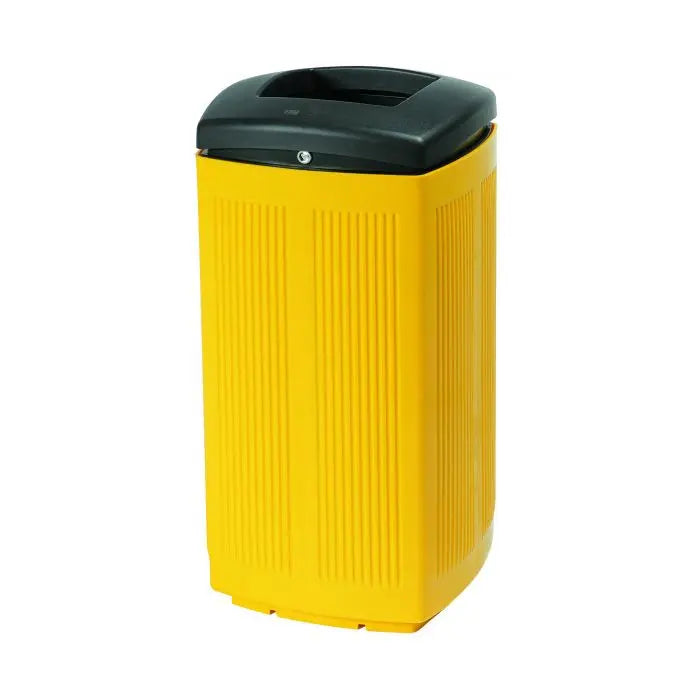 Promo corbeille Toscana 60 L en plastique recyclé - France Collectivités