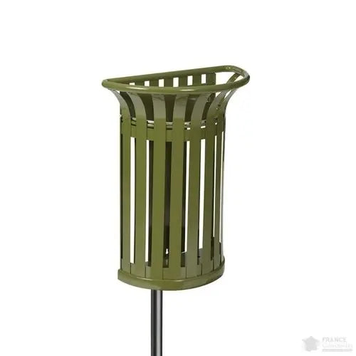 Corbeille Tulipe demi ronde 35 litres Rossignol