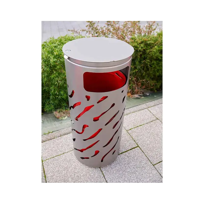 Corbeille Venise acier 80L Procity