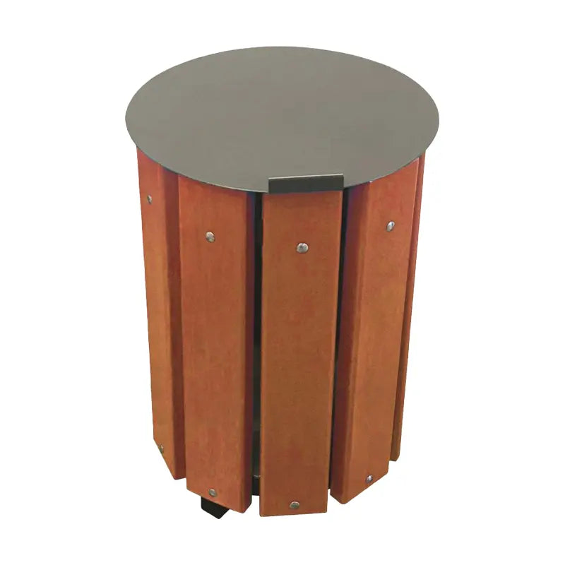 Corbeille ronde en bois 48L Vigo