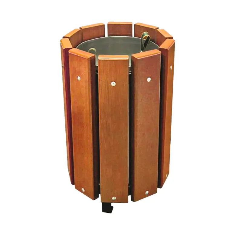 Corbeille ronde en bois 48L Vigo