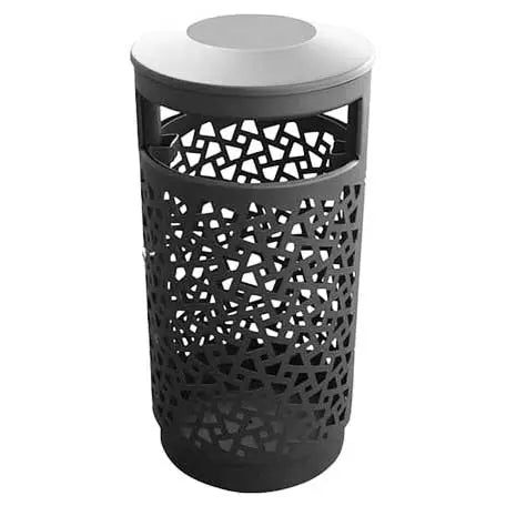 Corbeille acier 80L Wellington