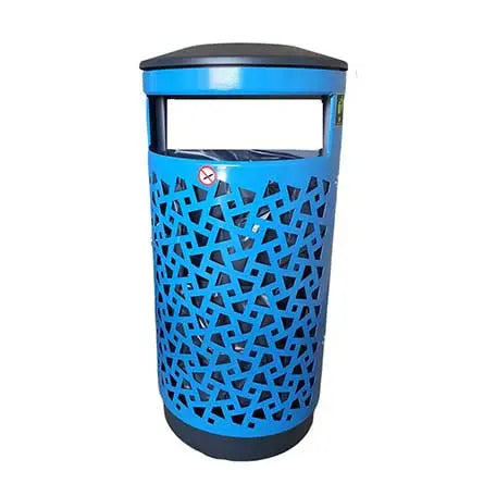 Corbeille acier 80L Wellington tri sélectif 1 flux