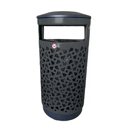 Corbeille acier 80L Wellington tri sélectif 1 flux