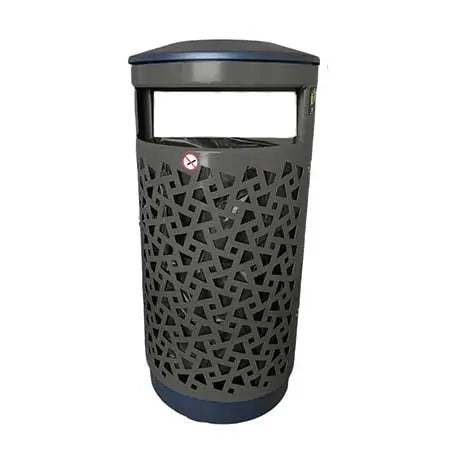 Corbeille acier 80L Wellington tri sélectif 1 flux