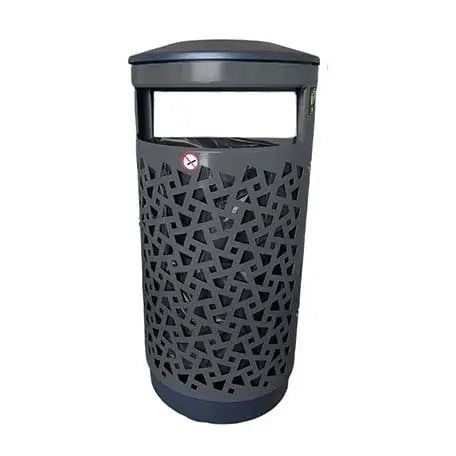 Corbeille acier 80L Wellington tri sélectif 1 flux