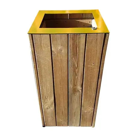 Corbeille bois 80L Wood Open